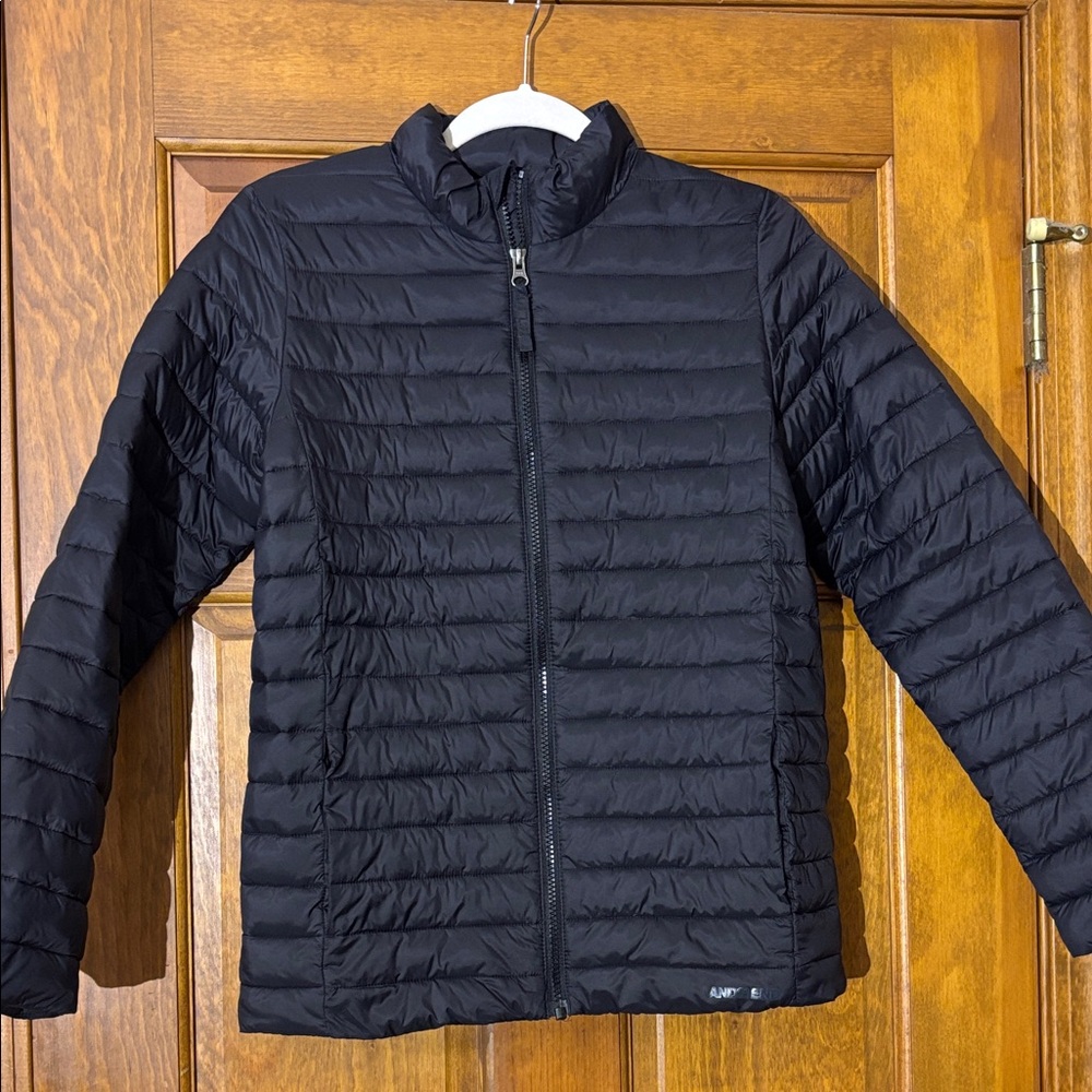 Lands End Boys L(14-16) Black Primaloft Jacket